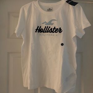 Hollister T-Shirt with Light Blue logo NEW!!